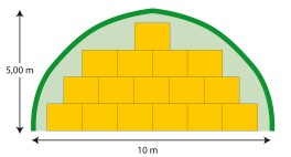 15 x Quaderballen mit 1,50 x 1,20 m